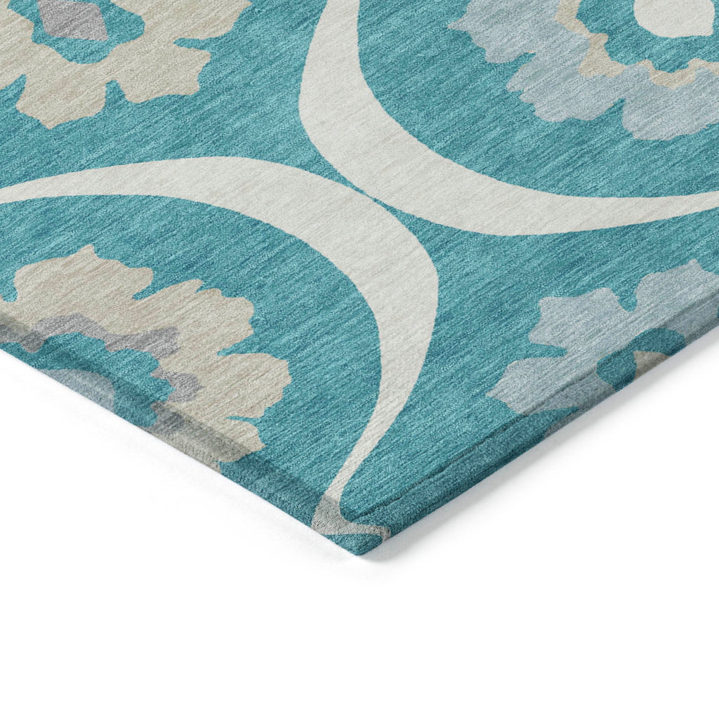 addison chantille acn858 teal rug