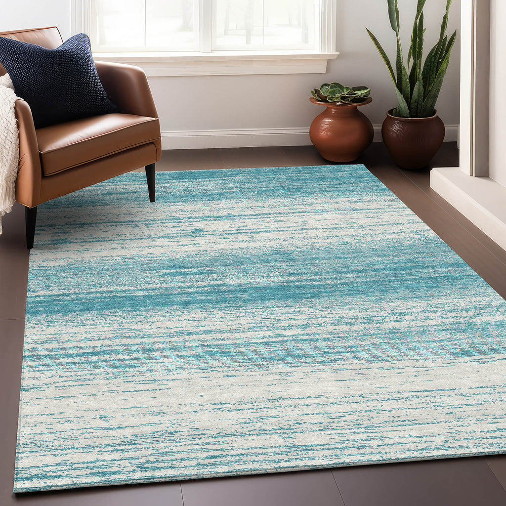 addison chantille acn859 teal rug