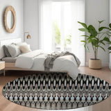 addison chantille acn860 black rug