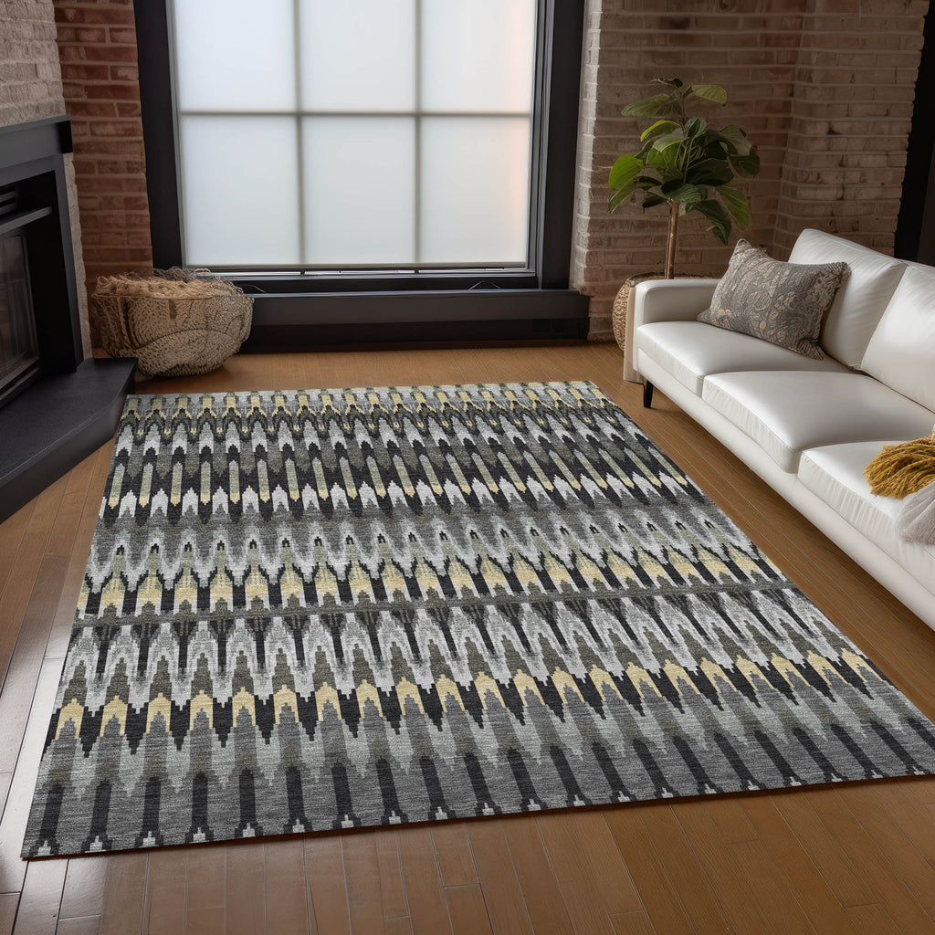 addison chantille acn860 charcoal rug