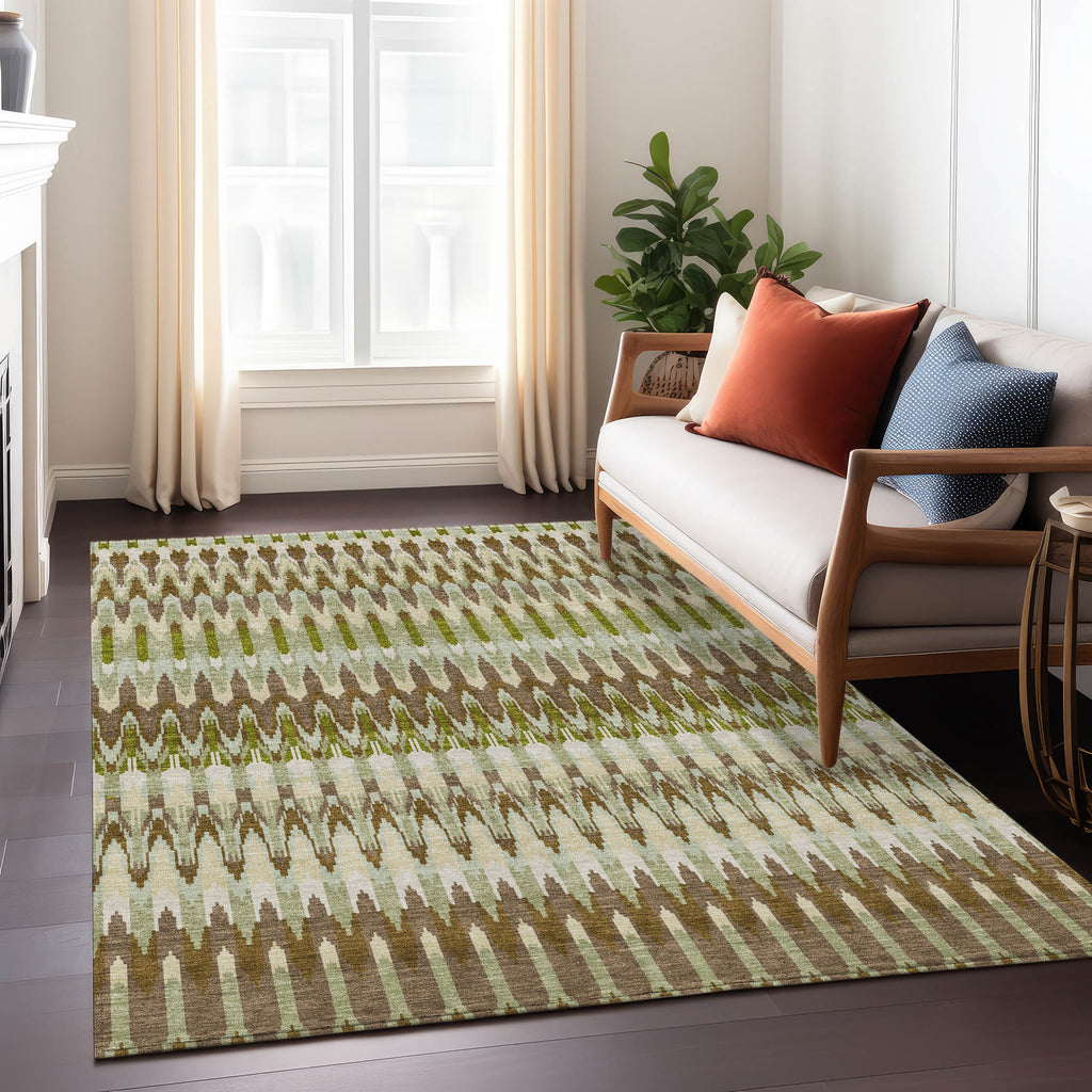 addison chantille acn860 green rug