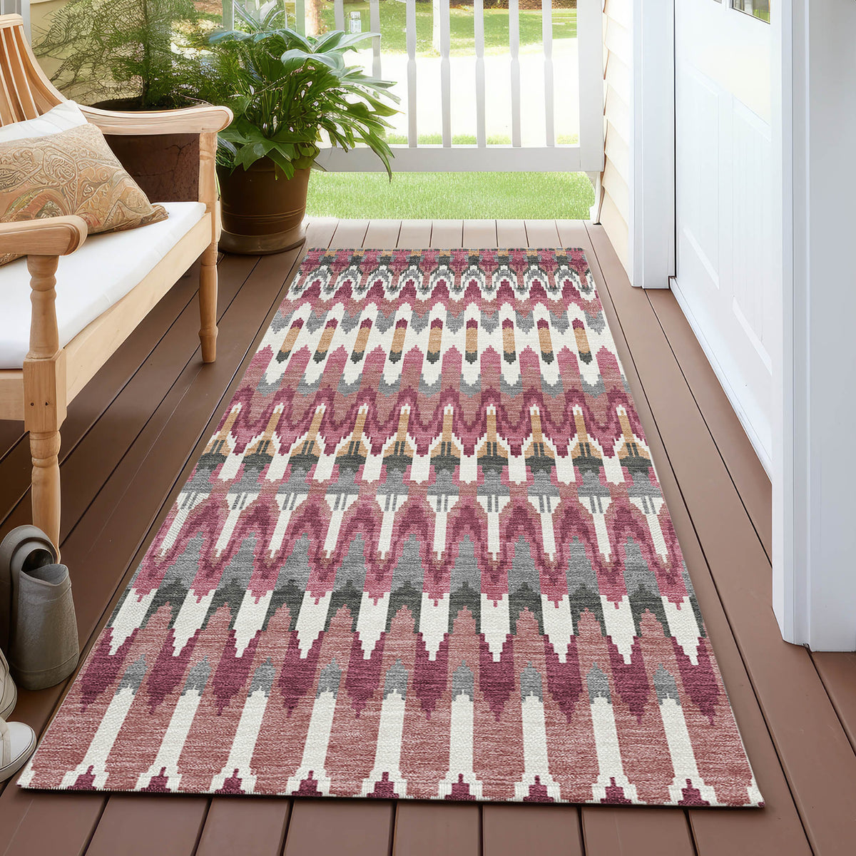addison chantille acn860 mauve rug