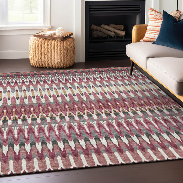 addison chantille acn860 mauve rug