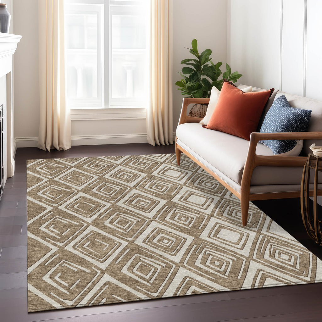 addison chantille acn862 brown rug