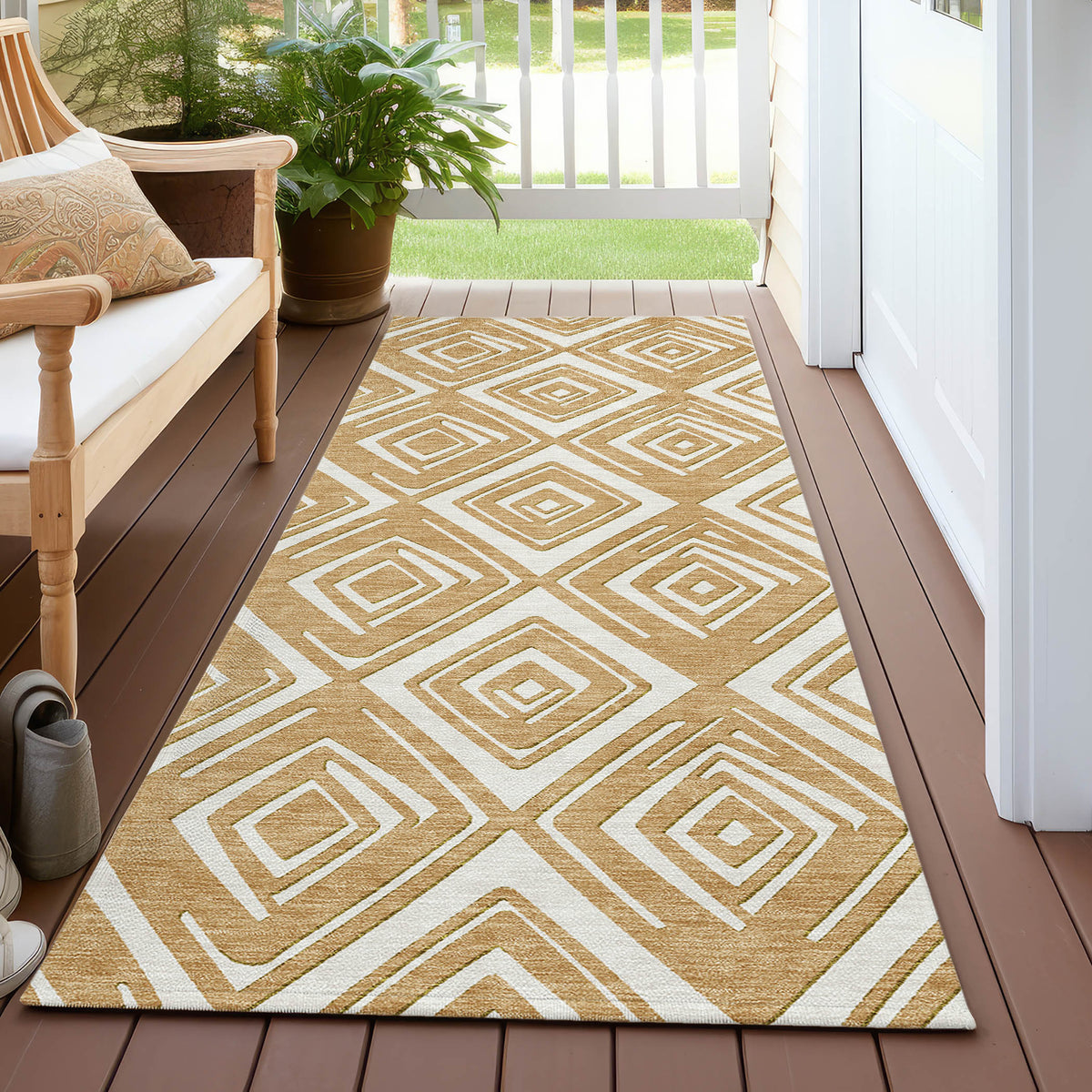 addison chantille acn862 gold rug