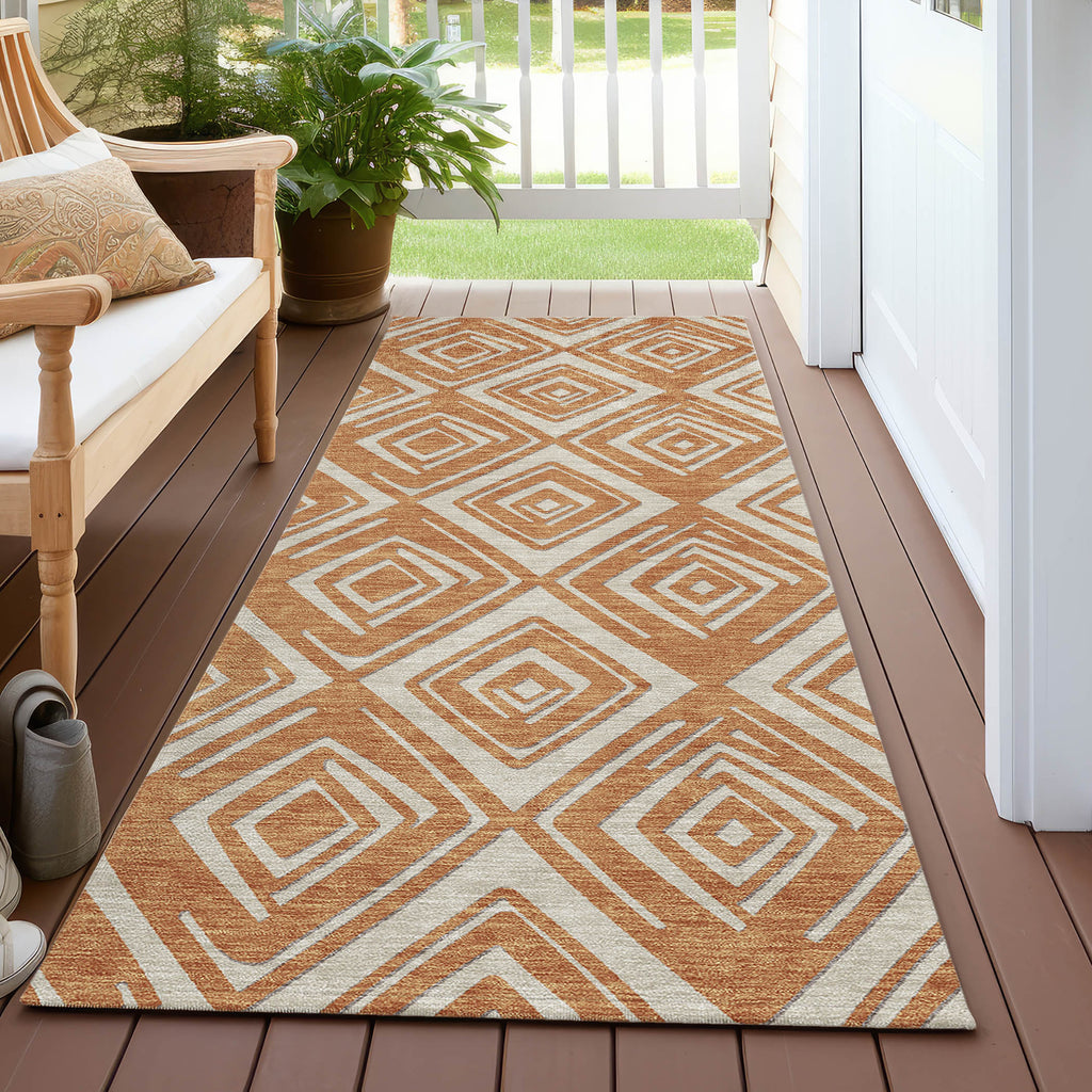 addison chantille acn862 paprika rug