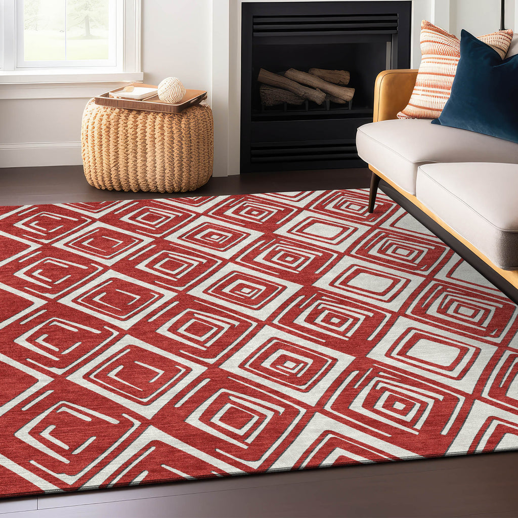 addison chantille acn862 red rug