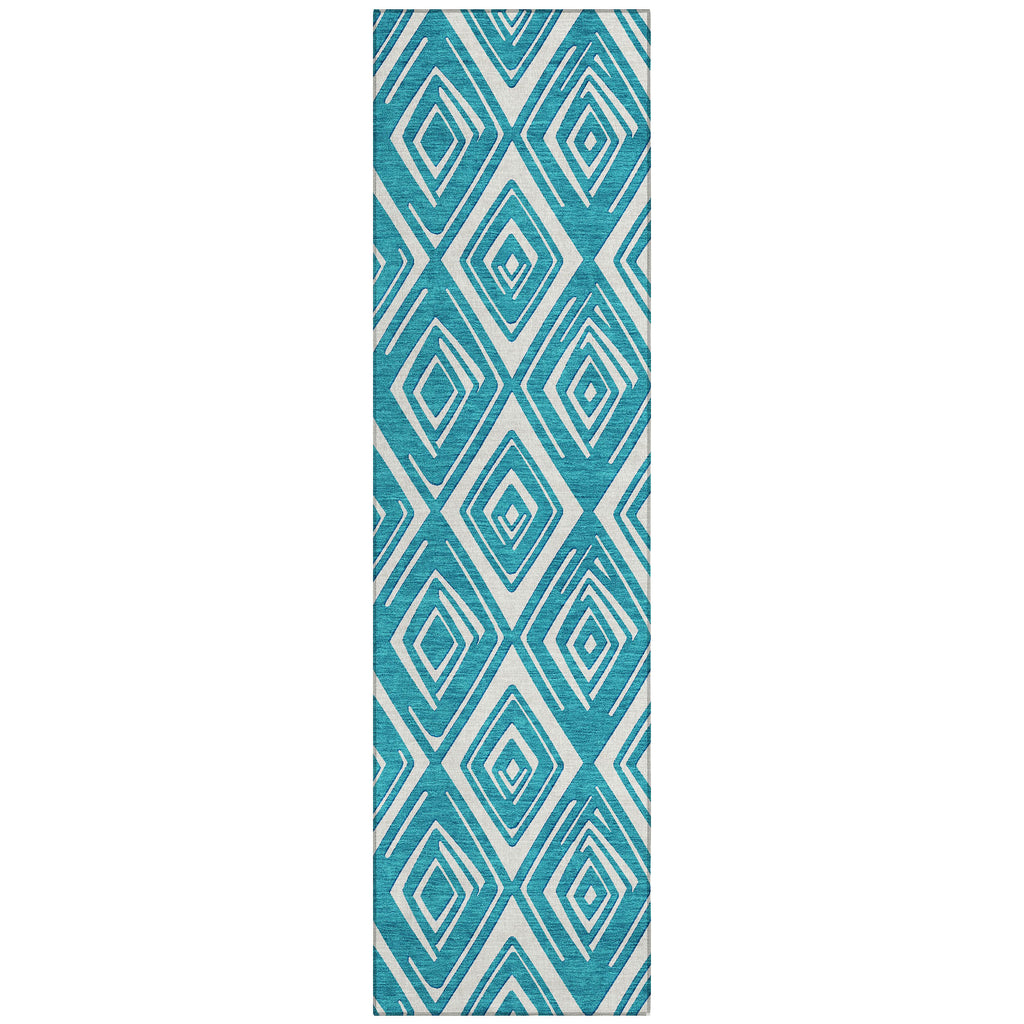 addison chantille acn862 teal rug