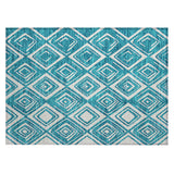 addison chantille acn862 teal rug
