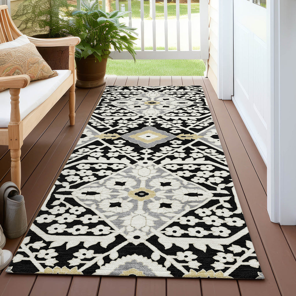 addison chantille acn863 black rug