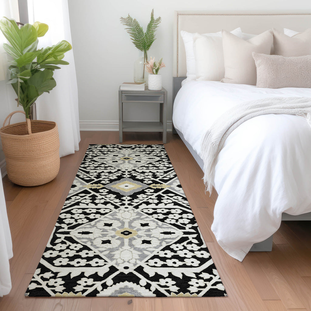 addison chantille acn863 black rug