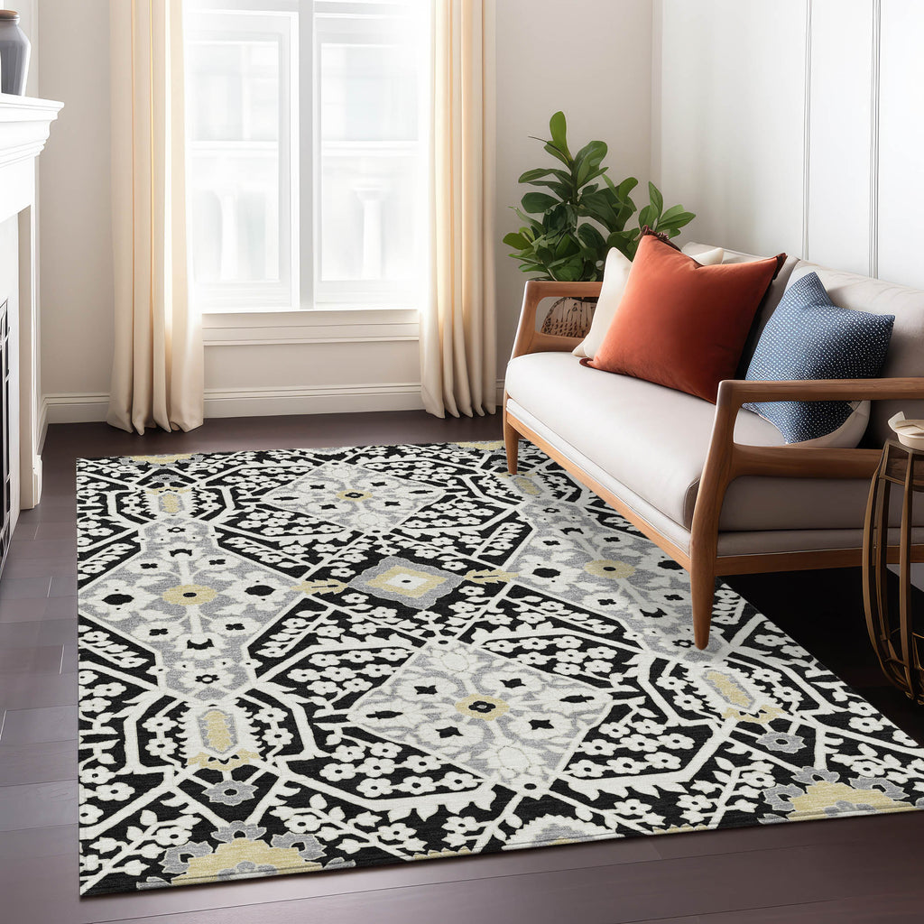 addison chantille acn863 black rug