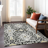 addison chantille acn863 black rug