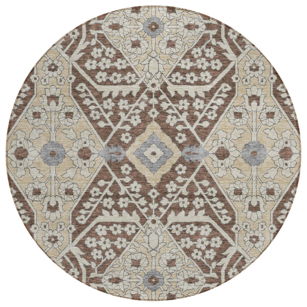 addison chantille acn863 chocolate rug