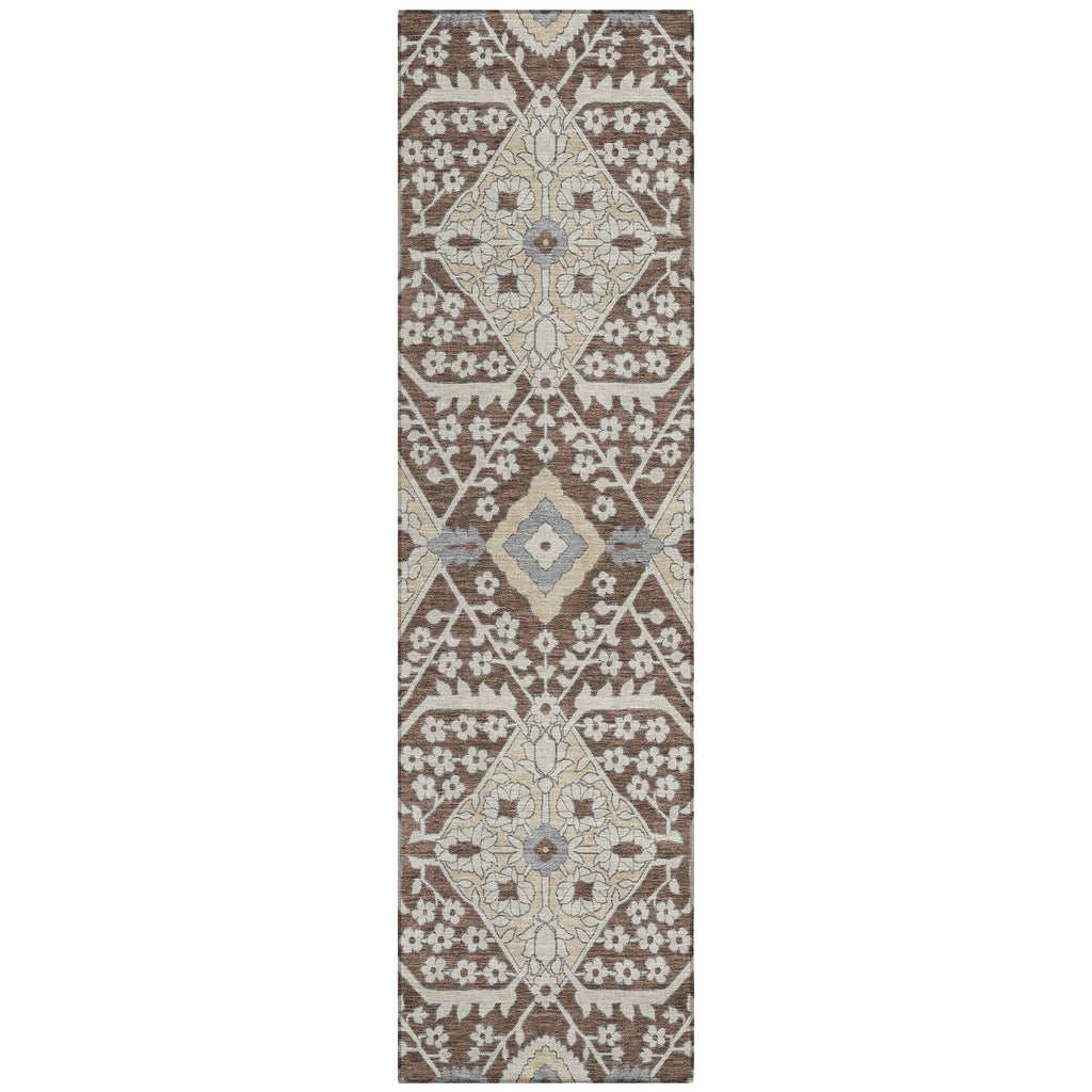addison chantille acn863 chocolate rug