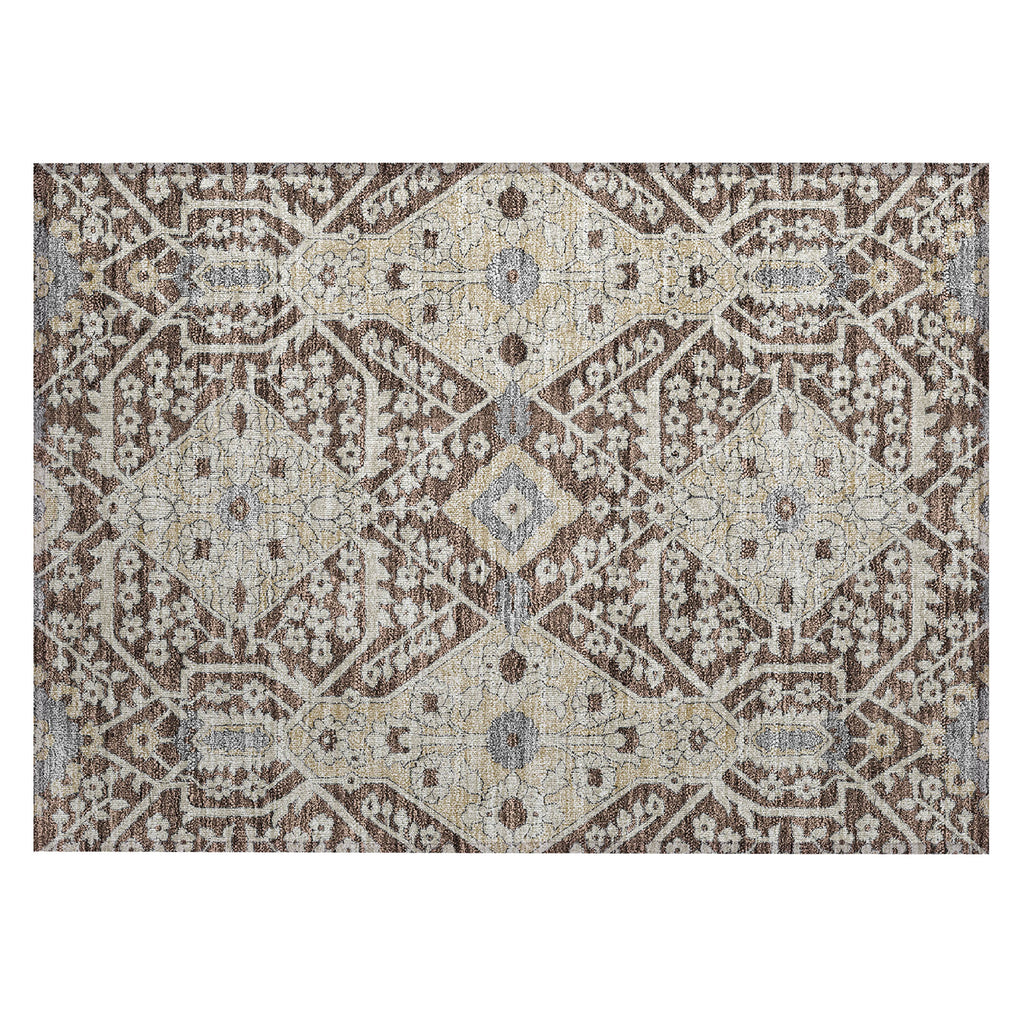 addison chantille acn863 chocolate rug