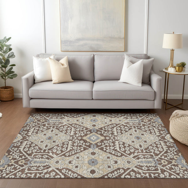 addison chantille acn863 chocolate rug