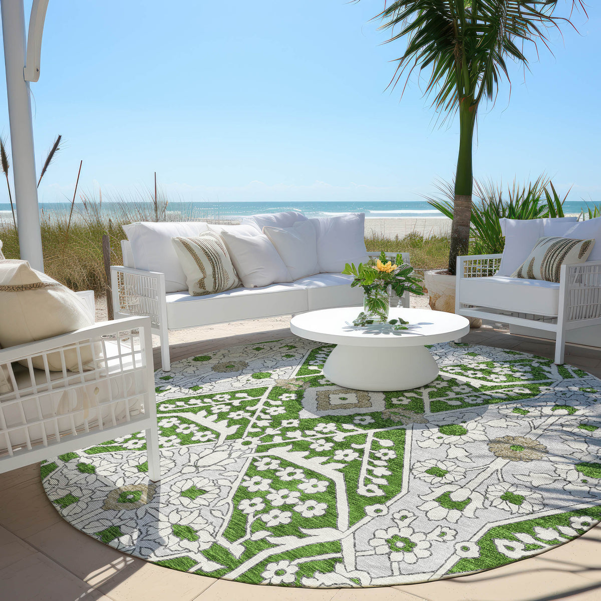 addison chantille acn863 green rug