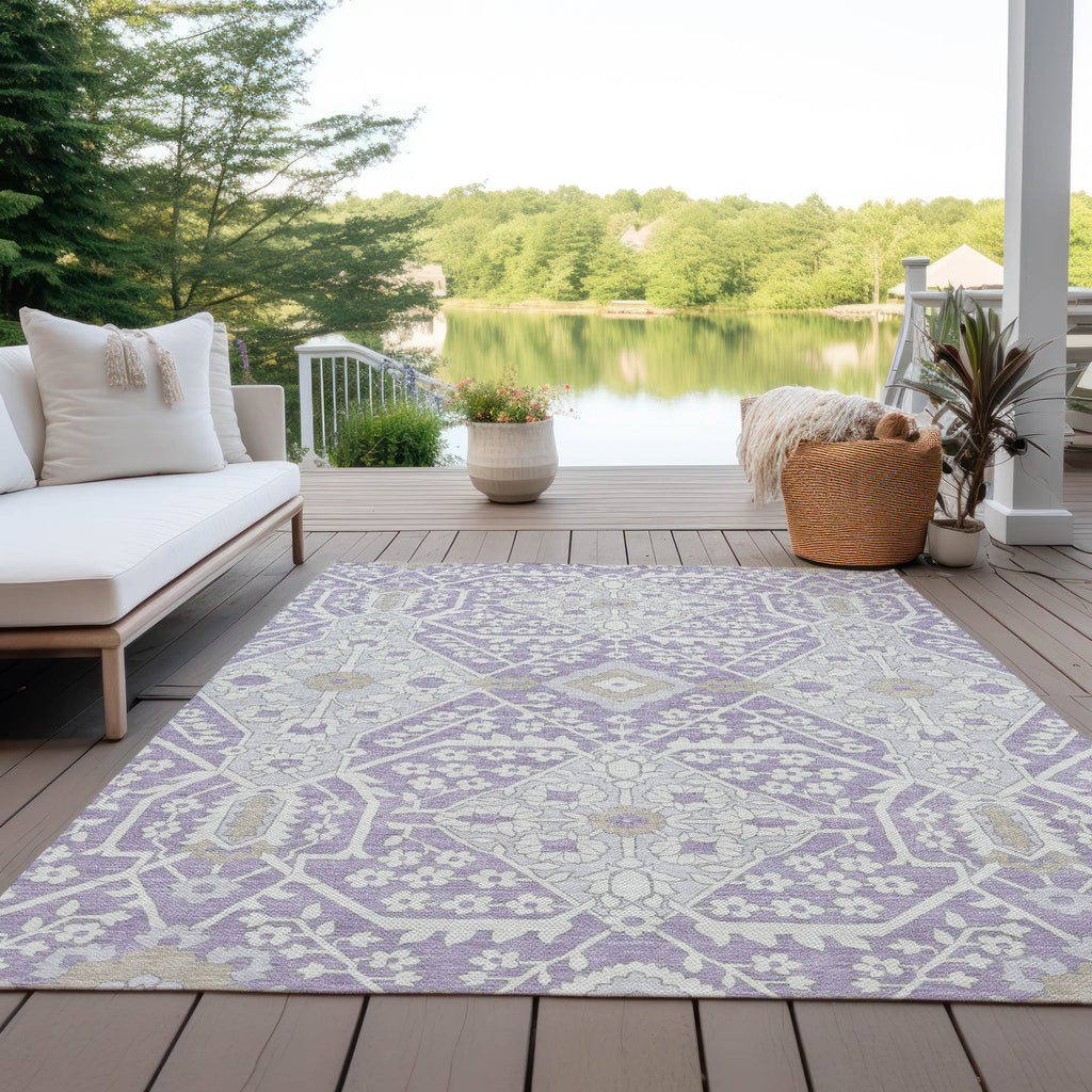 addison chantille acn863 lavender rug