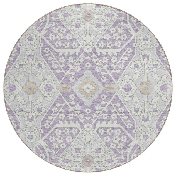 addison chantille acn863 lavender rug
