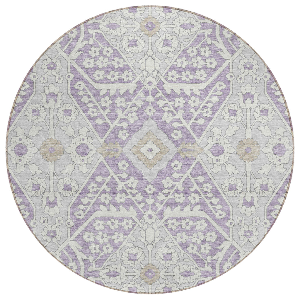 addison chantille acn863 lavender rug