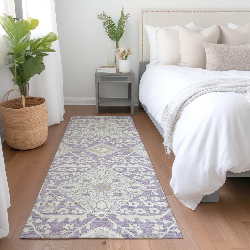 addison chantille acn863 lavender rug