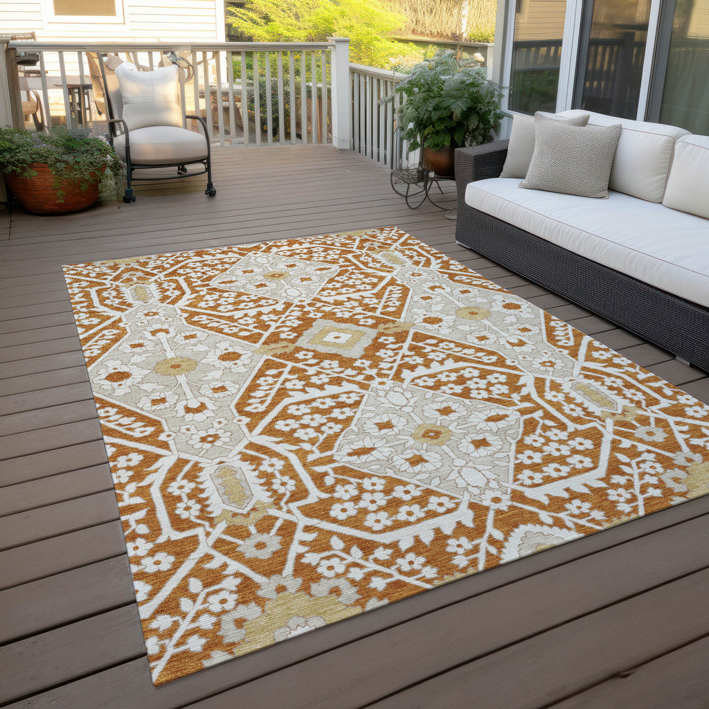 addison chantille acn863 paprika rug