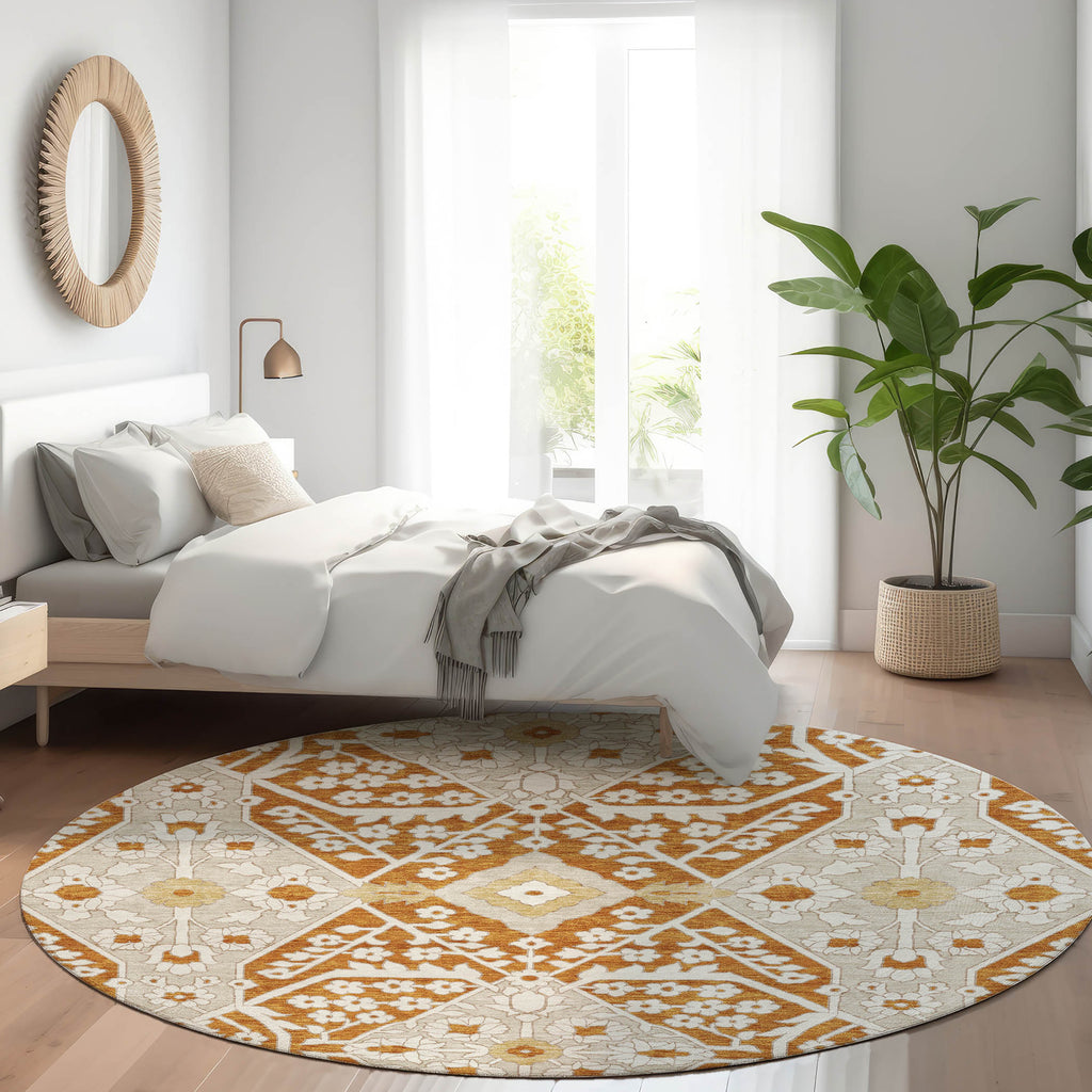addison chantille acn863 paprika rug