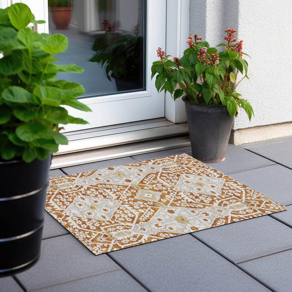 addison chantille acn863 paprika rug