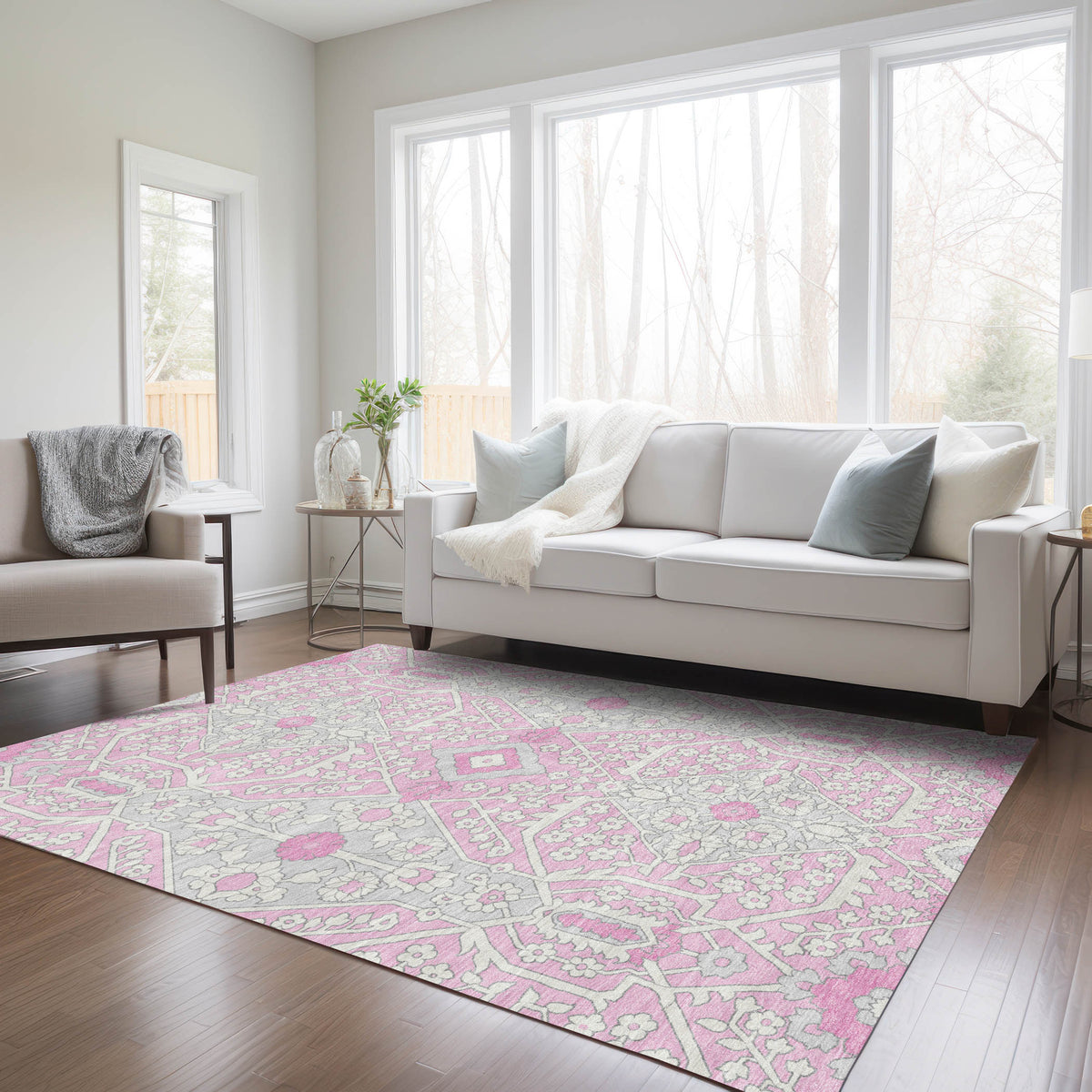 addison chantille acn863 pink rug