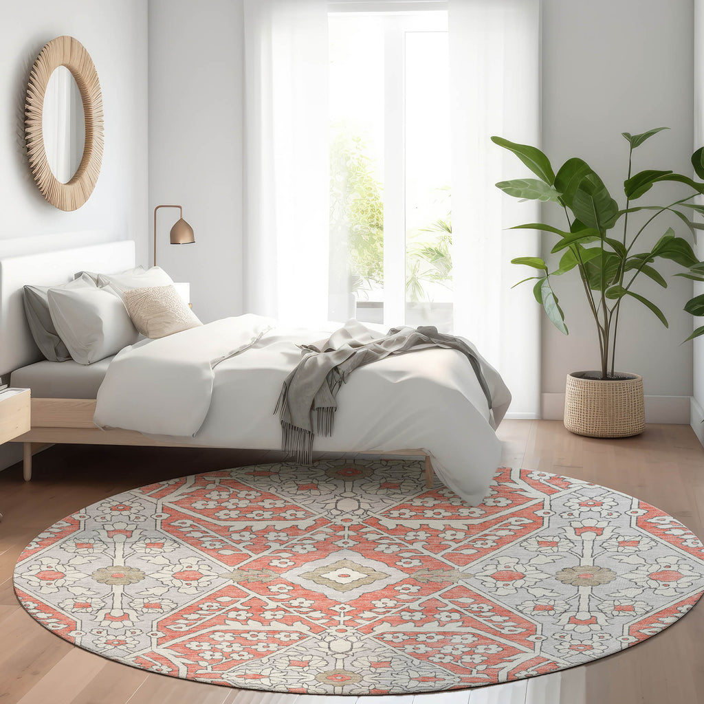 addison chantille acn863 salmon rug