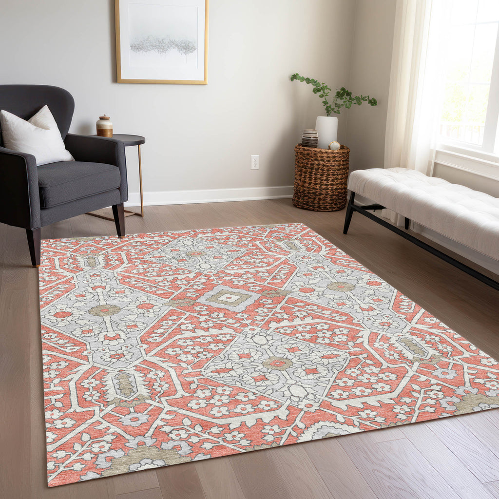 addison chantille acn863 salmon rug