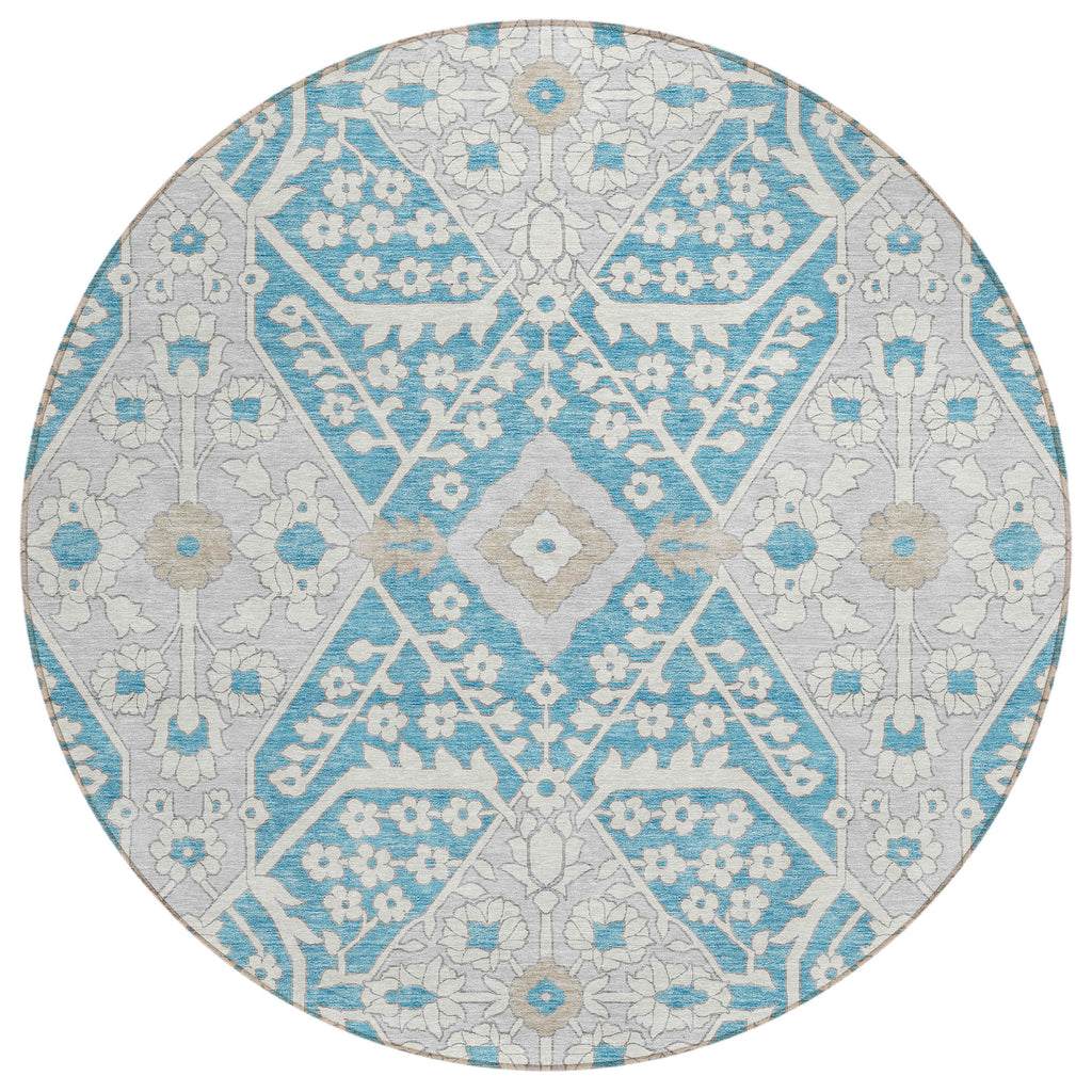 addison chantille acn863 teal rug