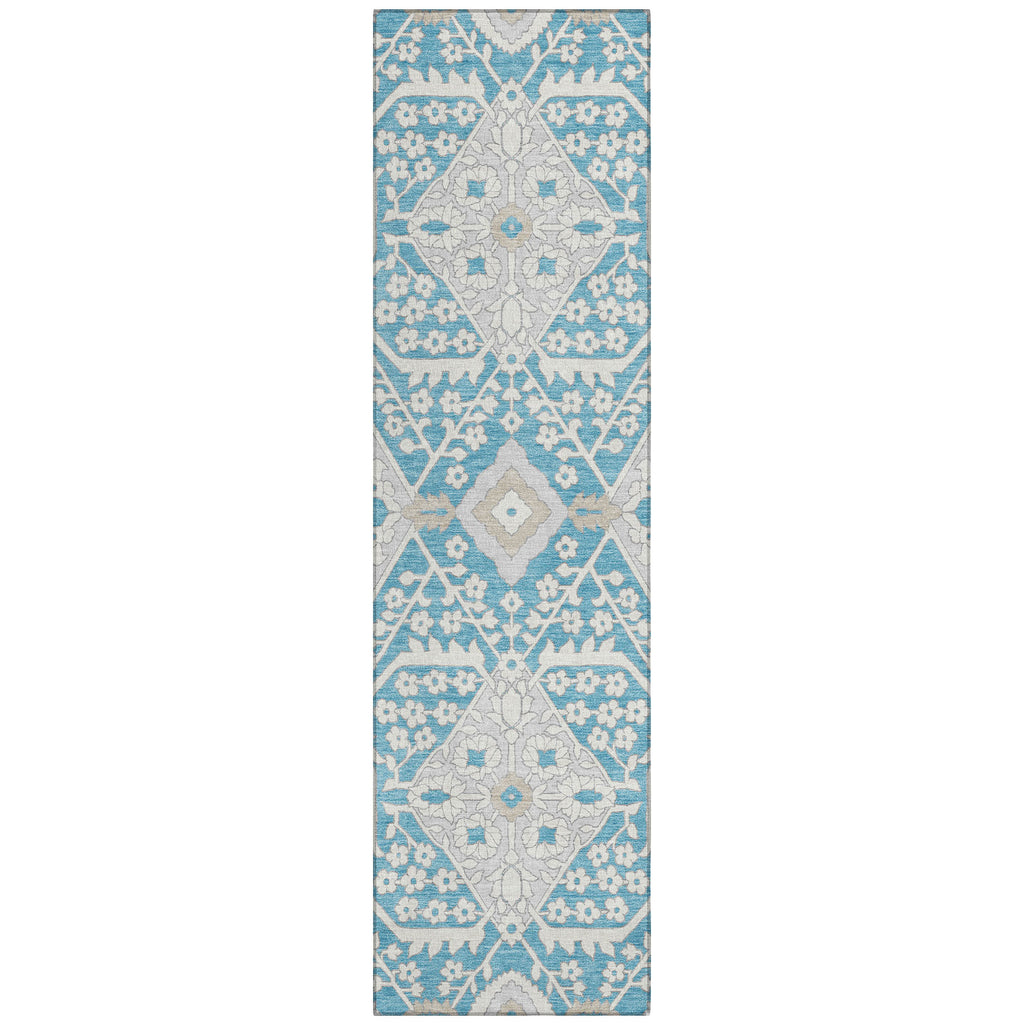 addison chantille acn863 teal rug