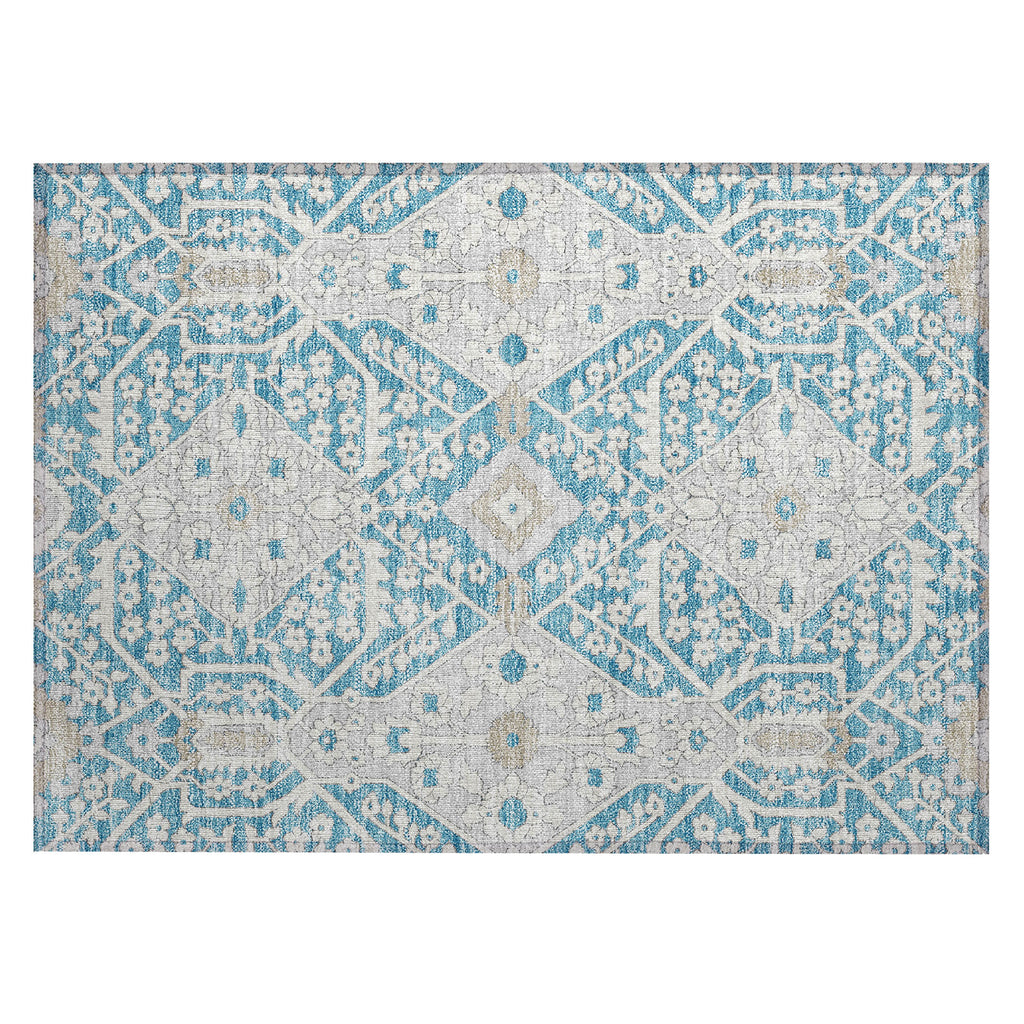 addison chantille acn863 teal rug