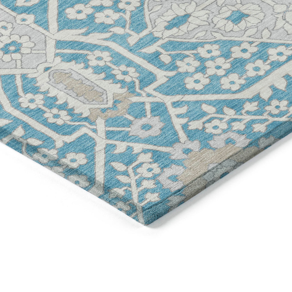 addison chantille acn863 teal rug