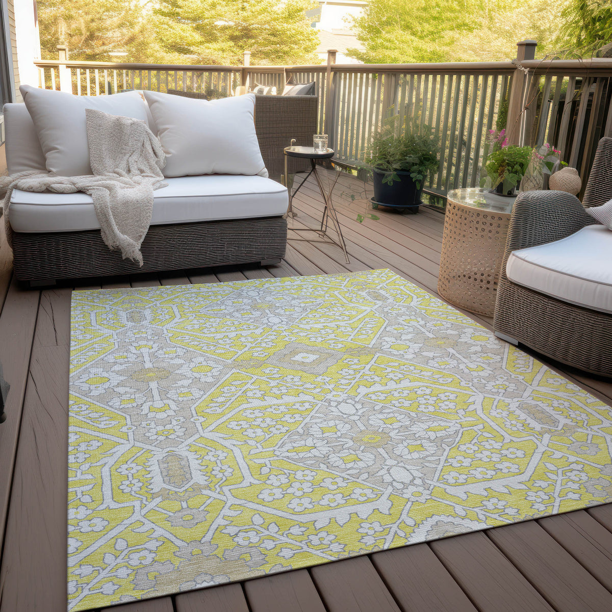addison chantille acn863 yellow rug