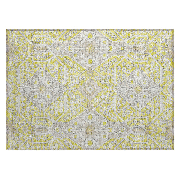 addison chantille acn863 yellow rug