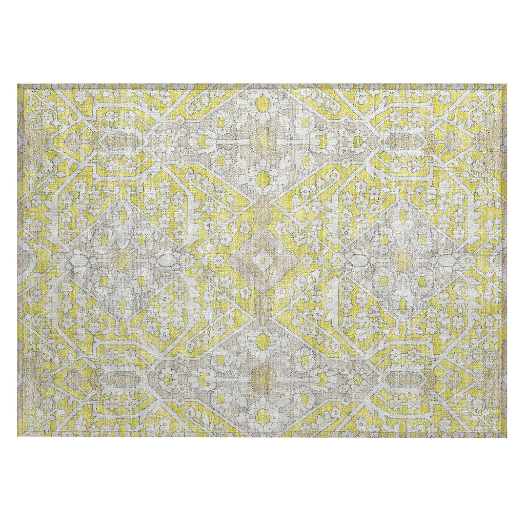 addison chantille acn863 yellow rug