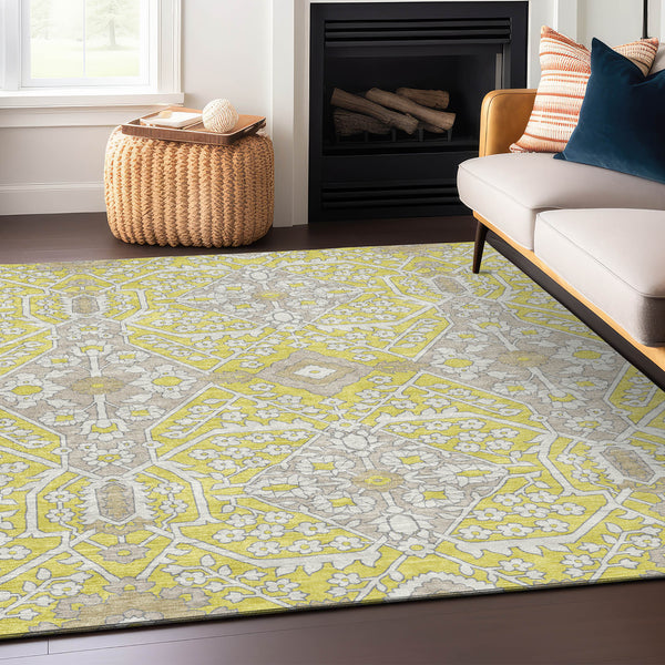 addison chantille acn863 yellow rug