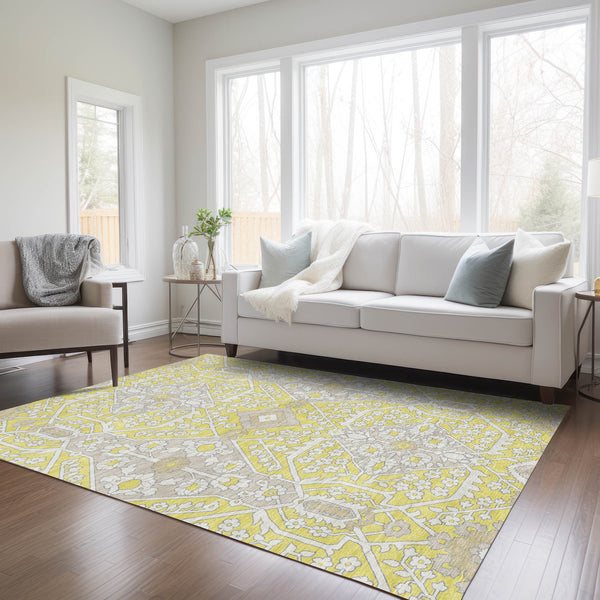 addison chantille acn863 yellow rug