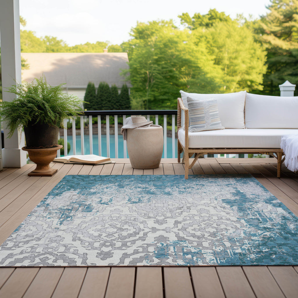 addison chantille acn864 teal rug