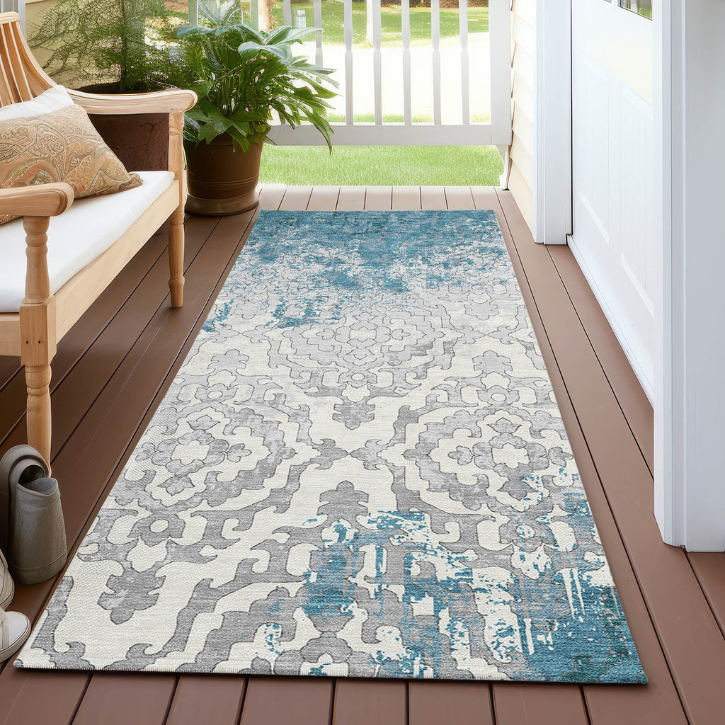 addison chantille acn864 teal rug