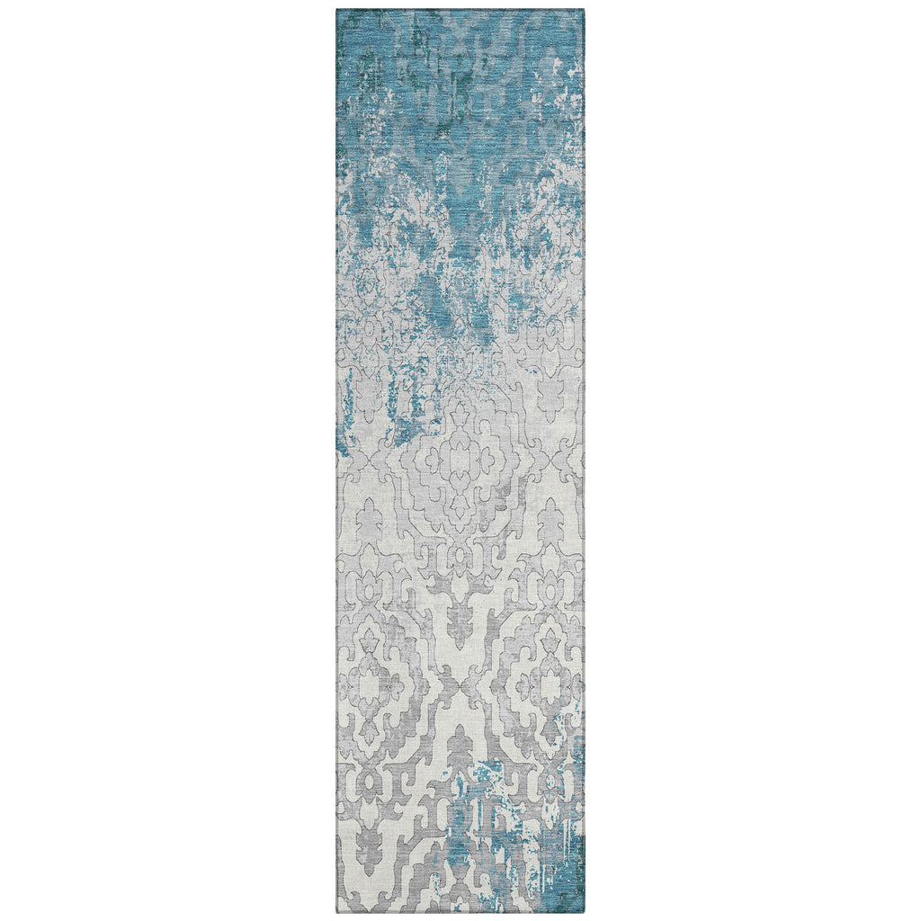 addison chantille acn864 teal rug