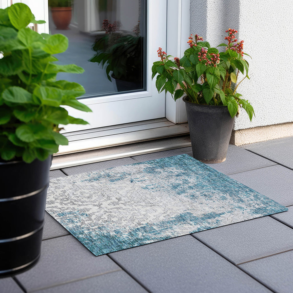 addison chantille acn864 teal rug