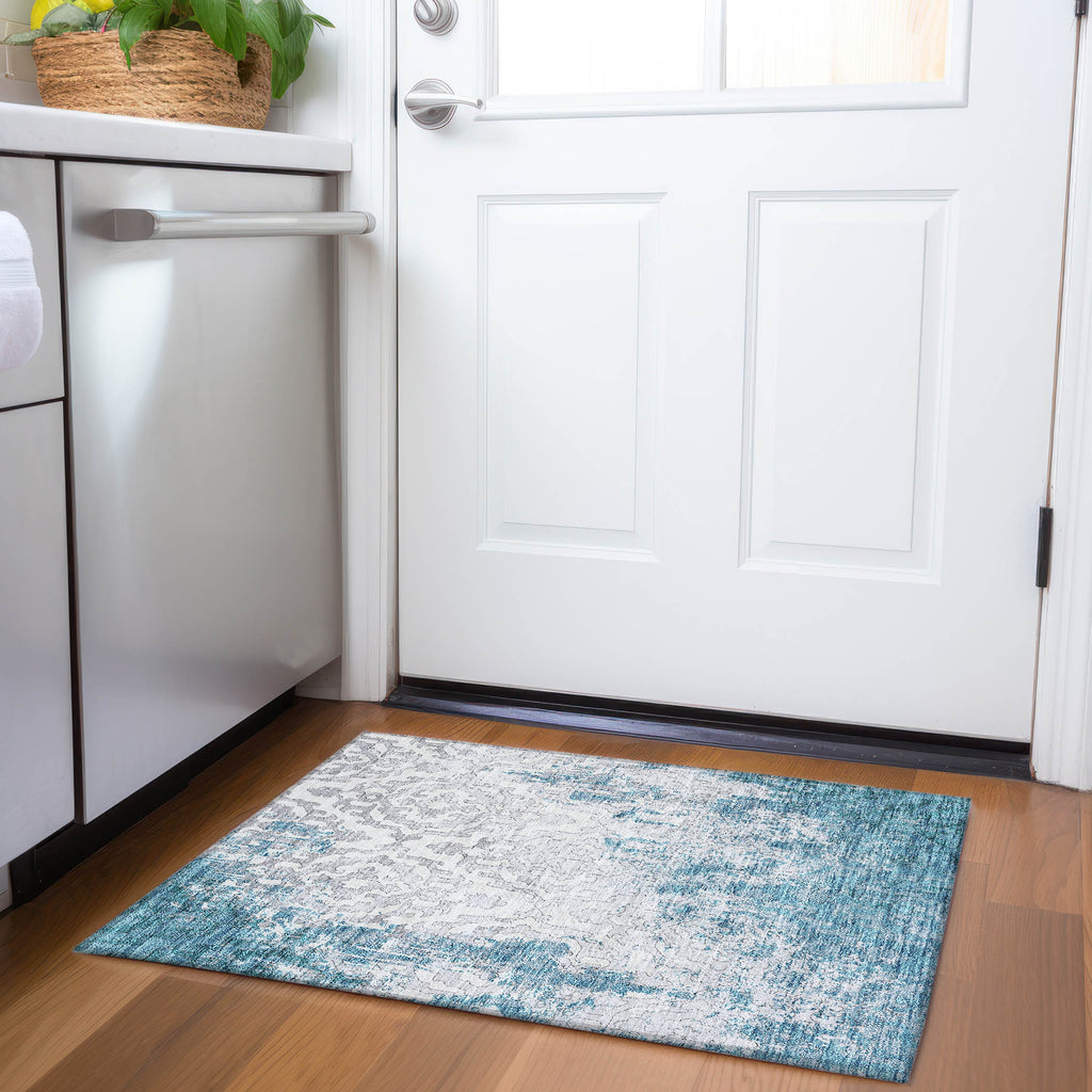 addison chantille acn864 teal rug