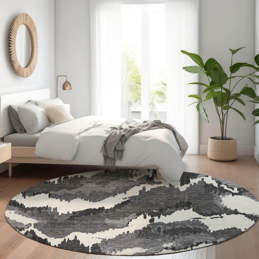 addison chantille acn865 black rug
