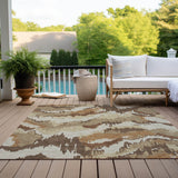 addison chantille acn865 chocolate rug