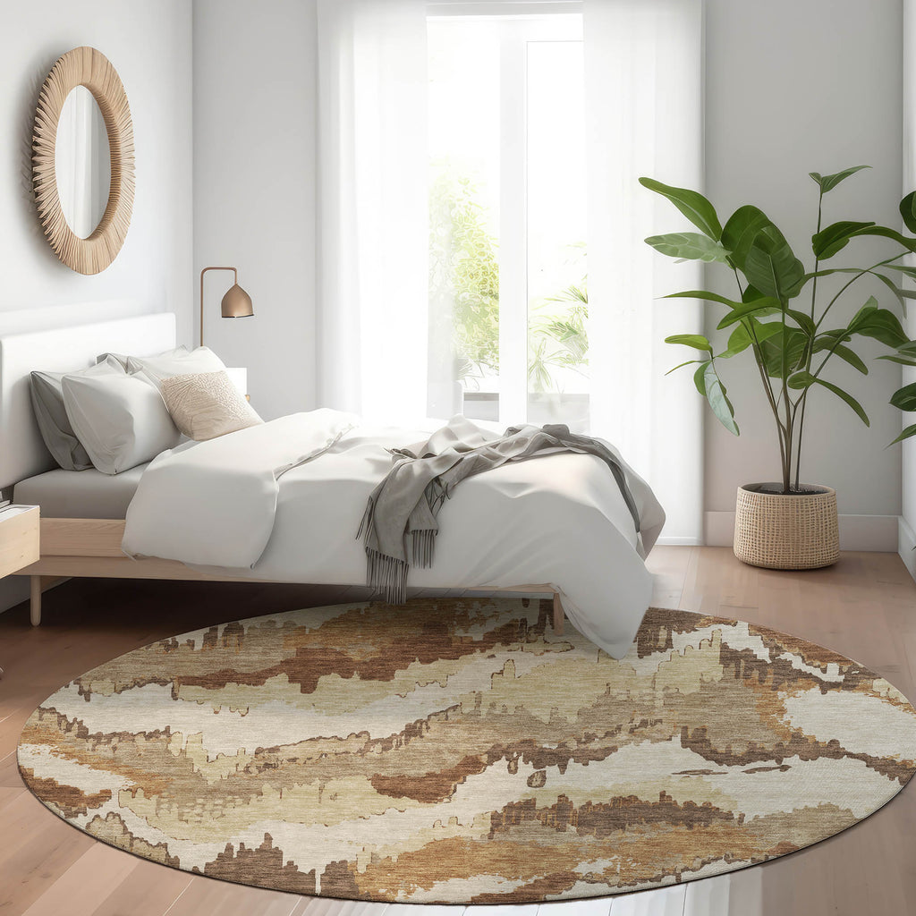 addison chantille acn865 chocolate rug