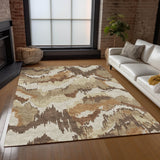 addison chantille acn865 chocolate rug
